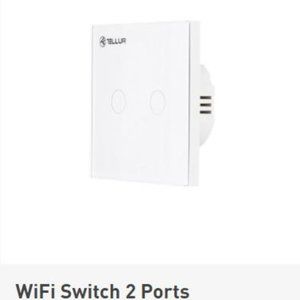 WiFi Switch 2 Ports 1800W 10A